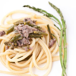 Spaghetti asparagi selvatici